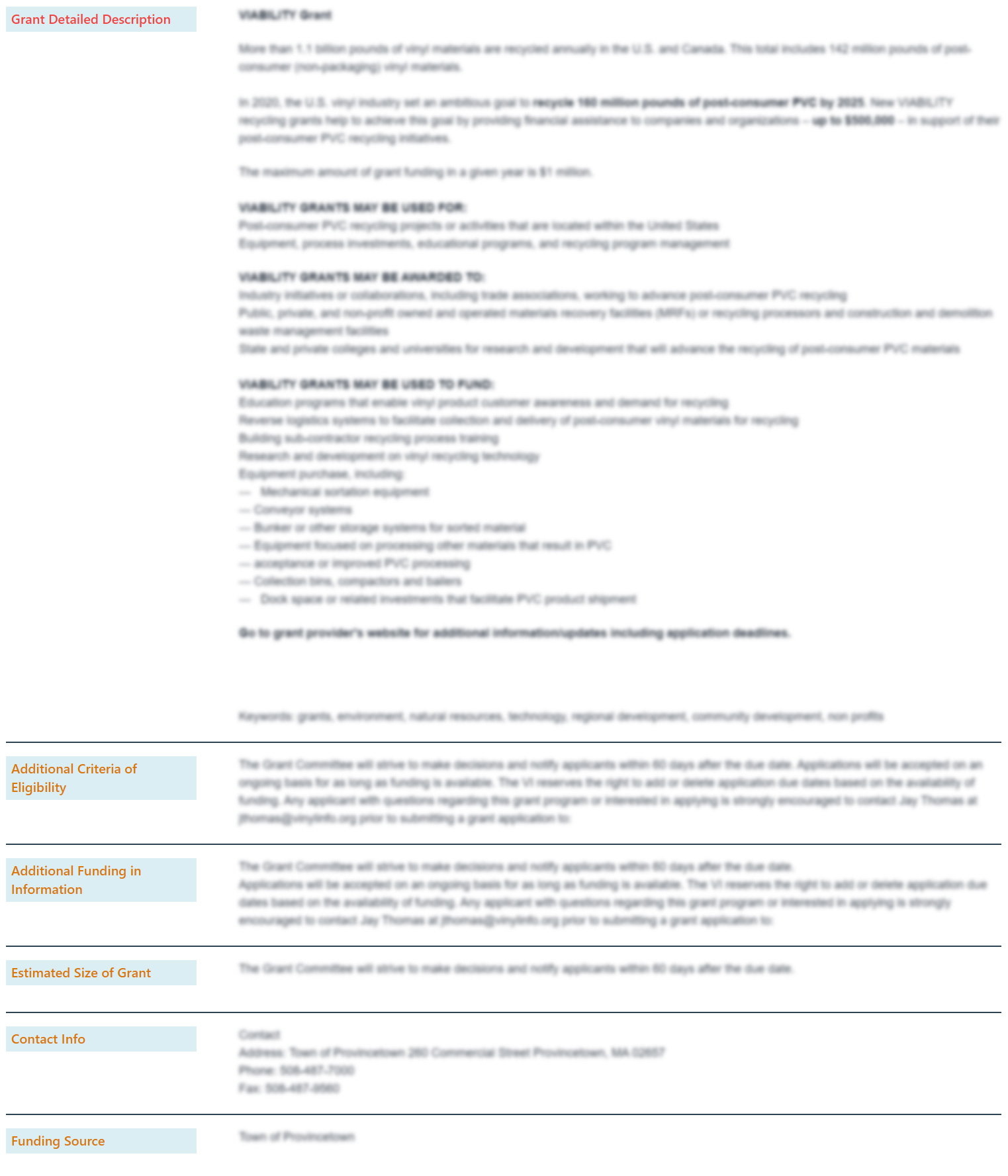 Grant Portal - Community-Driven Plans for Disaster Resilience Implementation 10298